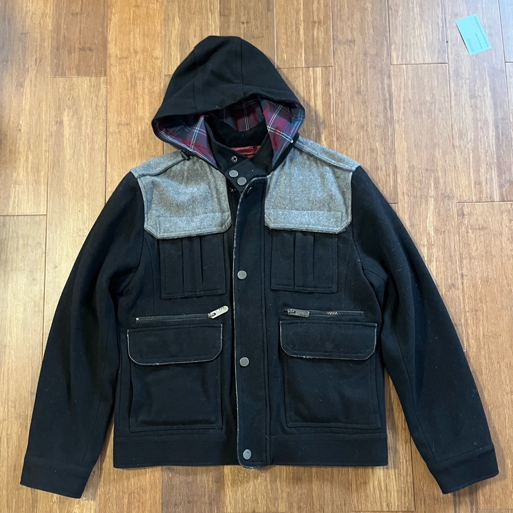 I.N.C. Wool hooded Jacket